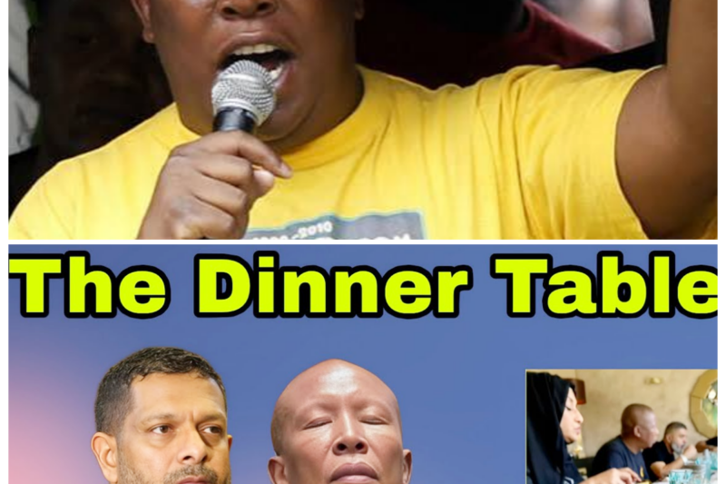 “Dinner Table TURMOIL: Malema, Sayed, and Khan Under Fire in Disciplinary Drama!” -ZZ  Get ready for a dinner that’s anything but ordinary! Julius Malema, Mo Sayed, and General Khan are facing a disciplinary reckoning led by the sharp-witted Adv Chaskalson. As this high-profile gathering unfolds, the air is thick with tension and unspoken truths. What will be revealed as these political players confront their past decisions? This scandal is poised to expose the intricate web of power dynamics and betrayal that exists behind closed doors. Buckle up for a rollercoaster of emotions and revelations that will leave you breathless! The full story is in the comments below.