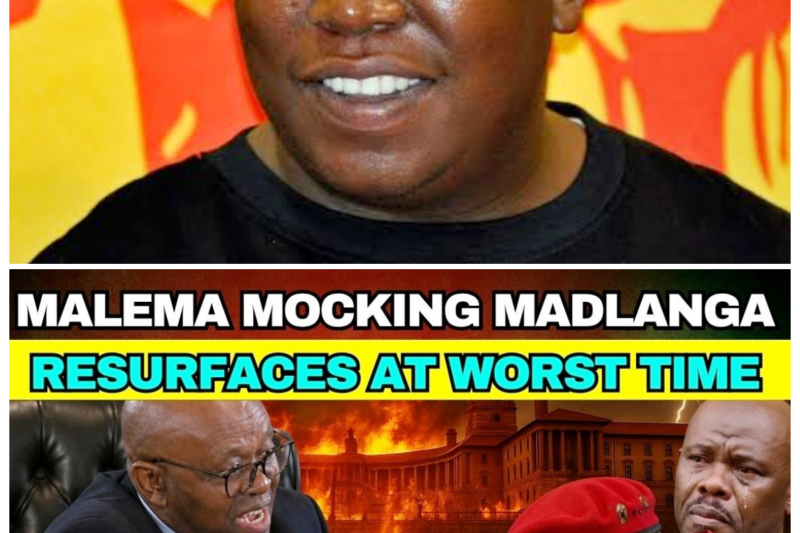 At Exactly the Wrong Time, Malema’s Mocking of Madlanga Returns to the Spotlight and Changes the Mood Entirely -ZZ  Some stories don’t disappear—they wait for the most inconvenient moment to resurface. That seems to be the case here, as Malema’s mocking of Madlanga is suddenly back in the conversation and instantly reshaping the tone around it. The timing alone gives the story extra force, turning an old moment into a fresh political irritant with plenty of heat still left in it.  The full story is in the comments below.