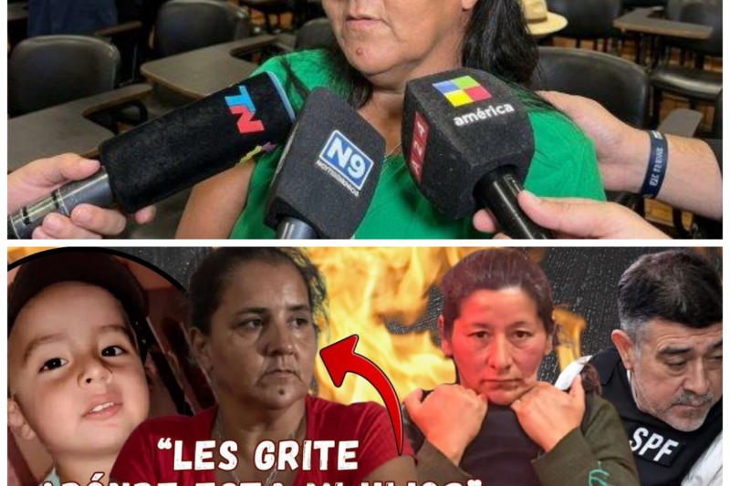 EN MEDIO DEL JUICIO HABLÓ LA MADRE DE LOAN ¿DÓNDE ESTA MI HIJO?