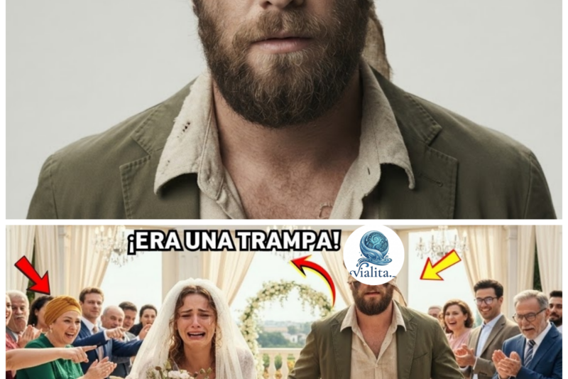 La pantalla está oscura.  Se escucha el sonido de una tormenta fuerte, truenos y lluvia golpeando un techo de lámina.  Luego, una risa cruel y estridente corta el sonido de la lluvia.  Firme aquí, niña estúpida.  Al fin servirás para algo.  Te casarás con ese ciego inútil que vive en las ruinas y dejarás de ser una carga para mi familia.  Firma o te juro que esta noche dormirás en la perrera con los perros.  Esas fueron las palabras que sellaron el destino de Elena.  Con lágrimas en los ojos y la mano temblorosa, firmó el acta de matrimonio más triste de la historia.  Su príncipe azul no era un noble, sino Gabriel, un hombre ciego vestido con harapos, que vivía en una cabaña que se caía a pedazos en las afueras de la ciudad.  Su madrastra, la malvada doña Bernarda, se ríó mientras empujaba a Elena hacia el barro, cerrando la puerta de la mansión tras de ella.  Bernarda pensó que había ganado.  Pensó que había tirado a la basura a la hija huérfana de su difunto esposo para quedarse con toda la herencia.