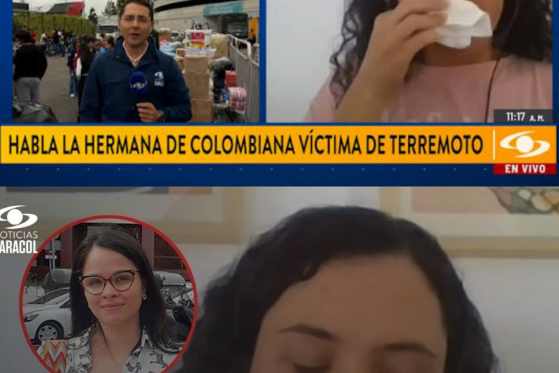 Conmovedor relato de hermana de Natalia Fernández, colombiana que murió tras terremotos en Venezuela