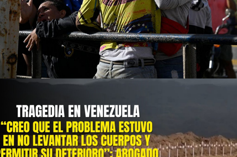 Entierran a víctimas de los terremotos en fosas comunes: “el problema fue permitir su deterioro”