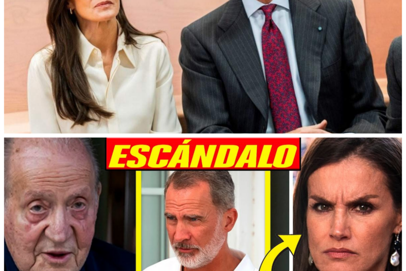 ¡EL PALACIO EN LLAMAS! La crisis en la familia real ha desatado un incendio de rumores y especulaciones sobre la vida privada de la pareja real, con fuentes cercanas al palacio que aseguran que la relación había estado en problemas durante meses, y que la reina Letizia había estado buscando consejo de amigos y familiares sobre cómo manejar la situación, pero nadie esperaba que las cosas llegaran tan lejos, y ahora la pregunta es: ¿qué papel jugó el rey en la ruptura de la relación, y si él será capaz de recuperarse de este golpe y encontrar la felicidad de nuevo, (“¿Será que el rey Felipe VI se convierta en un hombre libre y feliz sin la carga de la monarquía?”) La historia completa está en los comentarios a continuación.