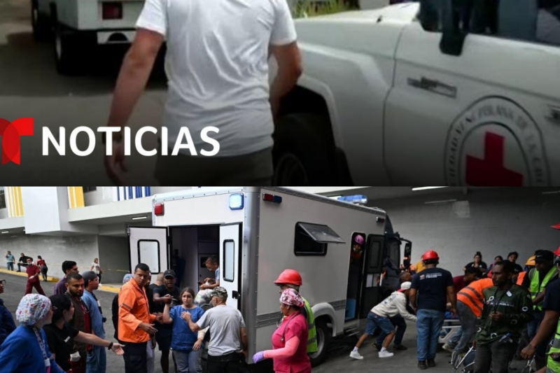 Un doctor corre contra reloj en Caracas para ayudar a sobrevivientes