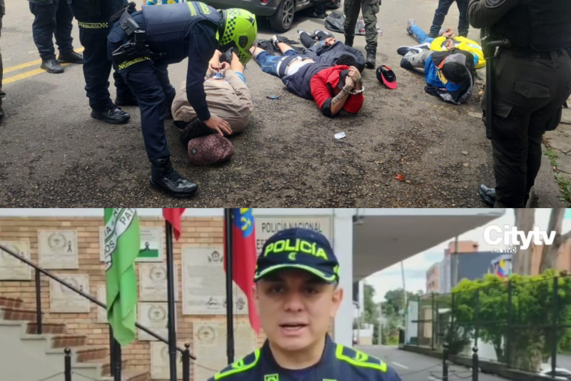 Policía de Bogotá capturó a dos sujetos que hurtaron seis millones de pesos de una droguería |CityTv