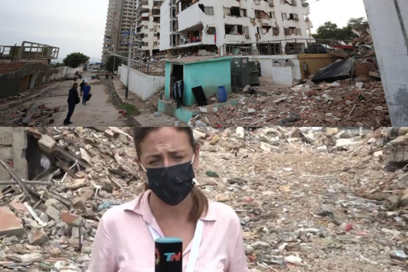 LA ESPERANZA DEL SILENCIO: Carolina Amoroso recorre las calles de La Guaira después de la catástrofe