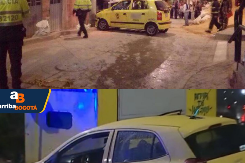 Dos hombres fueron asesinados dentro de un taxi en Ciudad Bolívar | CityTv