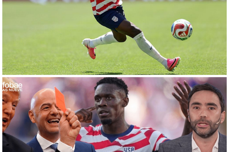 TRUMP llamó a INFANTINO y le LEVANTARON la SANCIÓN a su GOLEADOR
