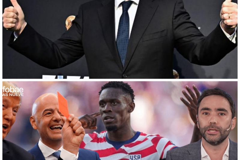 TRUMP llamó a INFANTINO y le LEVANTARON la SANCIÓN a su GOLEADOR