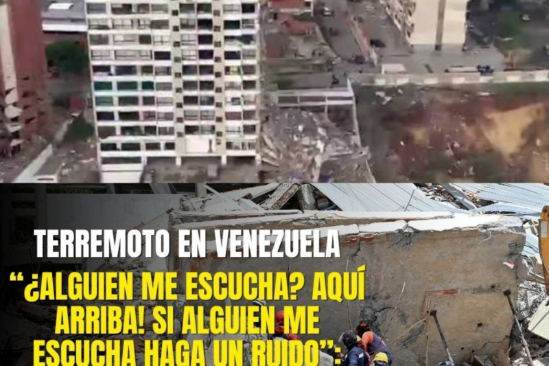“¿Alguien me escucha? Aquí arriba! Si alguien me escucha haga un ruido”: fuerte momento en La Guaira