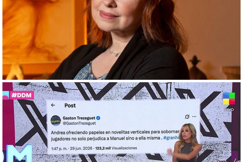 GRAN HERMANO: NOVELA VERTICAL Y ESCÁNDALO CON ANDREA DEL BOCA