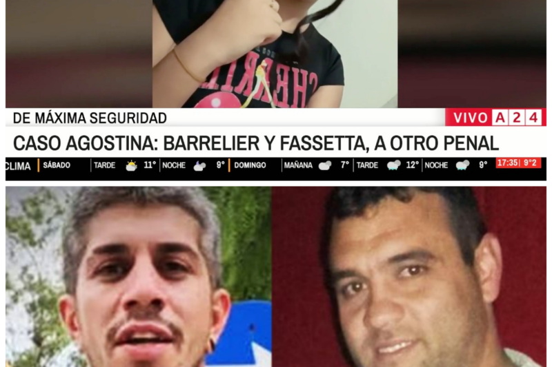 ¡La justicia en jaque! Trasladan a los dos acusados del caso Agostina Vega a otro penal en una operación que parece sacada de una película, dejando a todos en suspenso y alimentando las sospechas de que algo mucho más grande está en marcha, y que las verdades enterradas están a punto de salir a la luz en un escándalo que podría destruir todo. (¿Qué secretos se esconden tras esta mudanza?)  La historia completa está en los comentarios a continuación.