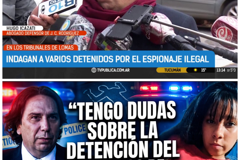 ¡Desenlace Sorprendente! Icazatti asegura que no hay razones para arrestar al amigo de Barrelier en un giro inesperado En un sorprendente desarrollo, Hugo Icazatti ha declarado que no hay razones para detener al amigo de Barrelier, desatando una ola de incredulidad en el tribunal. “¿Estamos hablando de justicia o de favoritismo?”, cuestionan los observadores. Con cada palabra, la tensión aumenta y los secretos ocultos comienzan a salir a la luz. ¿Qué giros inesperados nos deparará esta historia? La historia completa está en los comentarios a continuación.