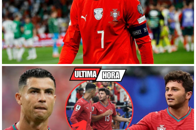 ¡ESCÁNDALO TOTAL! CRISTIANO CALLA A PORTUGAL CON 2 GOLES Y JOÃO NEVES QUEDA RETRATADO
