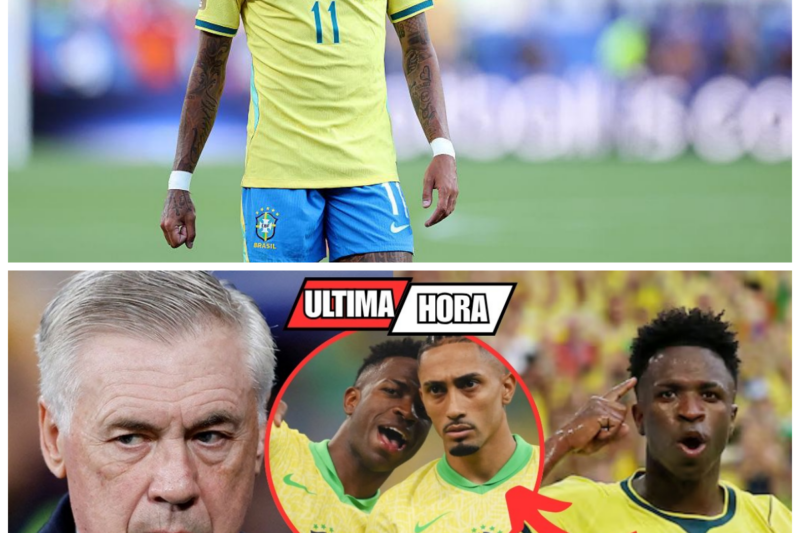 ¡CRISIS EN BRASIL! RAPHINHA EXPLOTA CONTRA VINICIUS TRAS UNA PELEA BRUTAL POR EL PROTAGONISMO