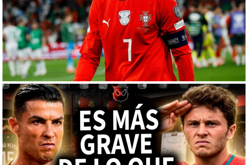 Te Cuento la Pelea Joao Neves – Cristiano Ronaldo en 18 Minutos