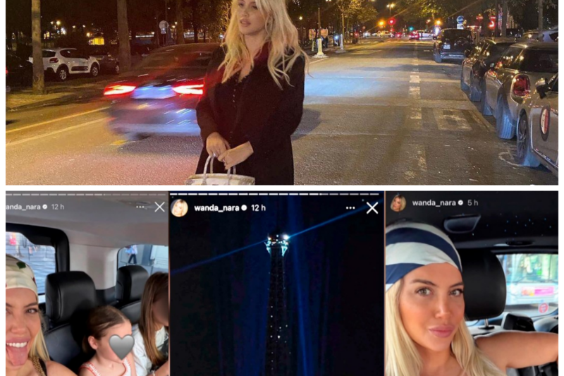 EL VIAJE DE WANDA NARA POR EUROPA: Con Martín Migueles y en familia se fue a París