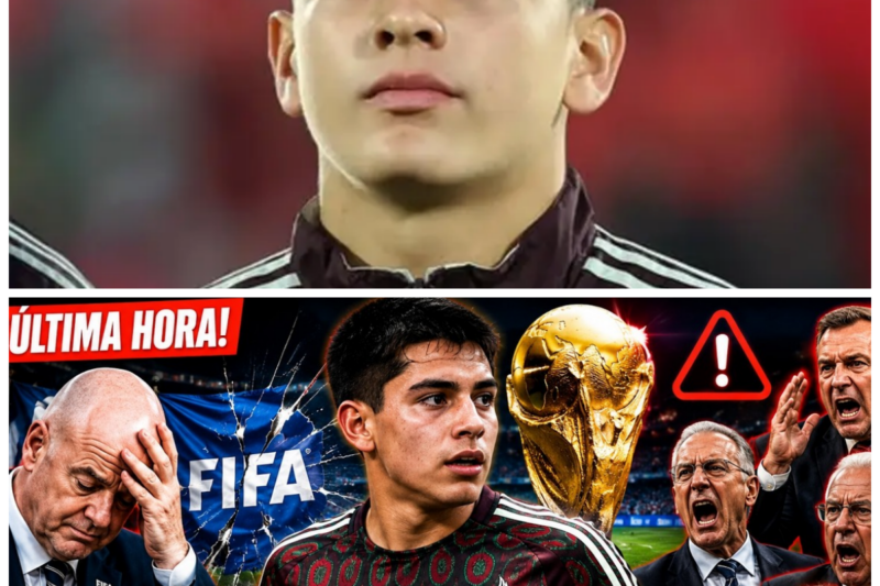 “¡Bomba Mundial! Gilberto Mora en el centro de un escándalo que podría cambiar el rumbo del torneo”  La Copa Mundial ha sido sacudida por un grave problema relacionado con Gilberto Mora, lo que ha desencadenado una serie de especulaciones y preocupaciones entre los aficionados. “¿Podrá la FIFA manejar esta crisis sin que se derrumbe todo?”, se preguntan los seguidores del fútbol. La historia completa está en los comentarios a continuación.