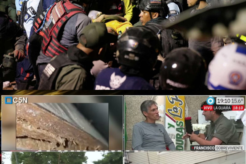 “ESTUVIMOS 17 HORAS BAJO los ESCOMBROS”