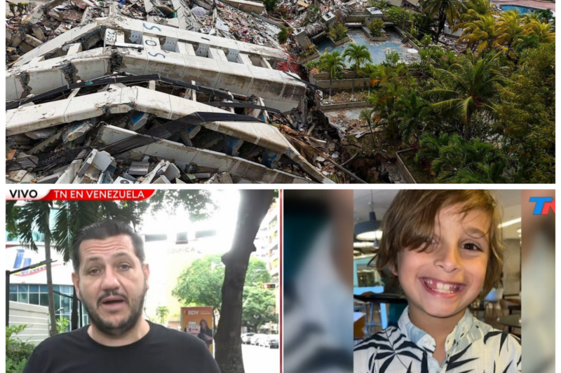 TN EN VENEZUELA I Sigue la búsqueda de Lucas Gamez, el nene de 8 años que desapareció en La Guaira