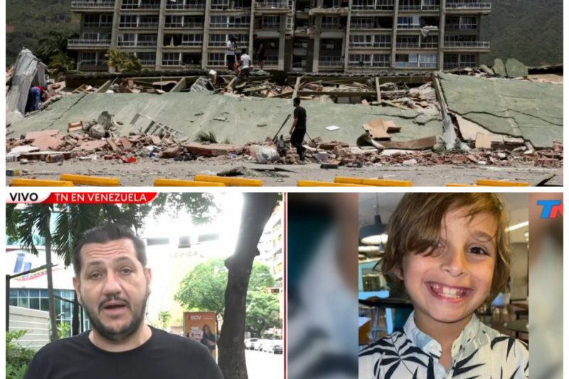 TN EN VENEZUELA I Sigue la búsqueda de Lucas Gamez, el nene de 8 años que desapareció en La Guaira