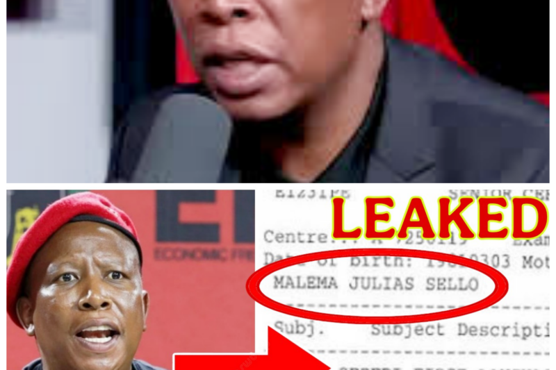 “WHAT REALLY HAPPENED WITH MALema’S ‘LEAKED’ RESULTS? THE ONLINE MESS THAT WON’T QUIT” -ZZ  Nobody asked for paperwork drama—yet here we are. The viral claim that Malema’s school results were leaked has created a chaotic mix of claims, counters, and “sources” that don’t all agree. The twist that keeps people watching: even if the posts feel certain, the inconsistencies raise the uncomfortable question of whether this is exposure—or exploitation.