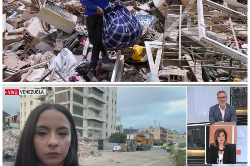 ¡Emergencia en Venezuela! Réplicas Sísmicas Intensifican la Crisis y Desatan el Caos El terremoto en Venezuela ha dejado una huella profunda, y las réplicas sísmicas están intensificando una crisis humanitaria sin precedentes. “En medio del caos, la unidad del pueblo brilla con más fuerza.” La situación es crítica y la necesidad de ayuda es urgente. La historia completa está en los comentarios a continuación.