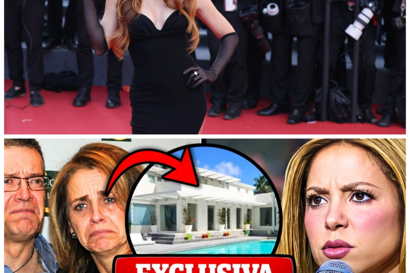 PADRES DE PIQUÉ SUPLICAN A SHAKIRA NO VENDER LA MANSION DE BARCELONA Y SHAKIRA LOS DESTRUYE