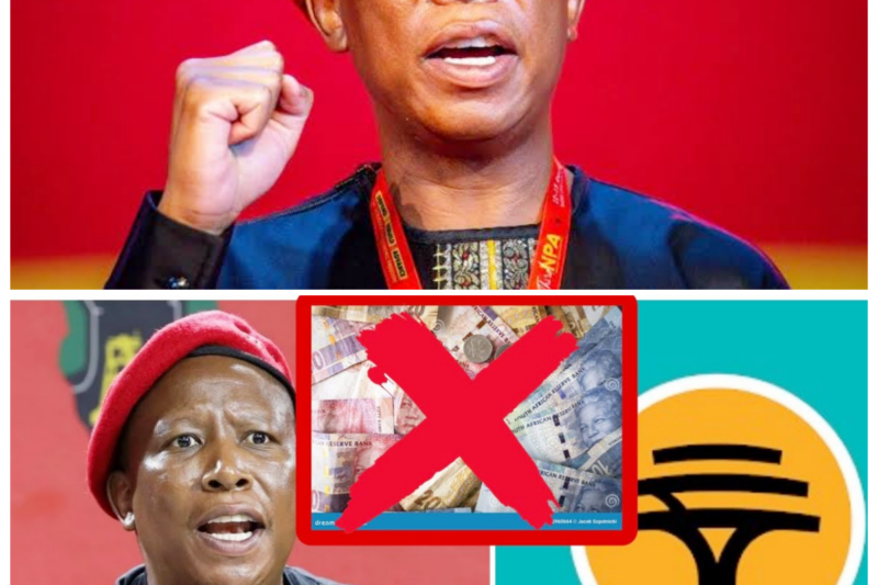 “Malema’s Accounts Axed: A Political Power Play or Financial Fiasco? -ZZ” Get ready for a scandal of epic proportions! Julius Malema’s financial lifeline has been severed as FNB and Absa close his accounts, igniting a firestorm of speculation and intrigue! Is this a desperate act of sabotage by his political foes, or is there more to the story than meets the eye? As the drama escalates, we uncover explosive allegations and shocking revelations that could alter the course of South African politics forever. Don’t miss out on the twists and turns of this gripping saga that has everyone talking!