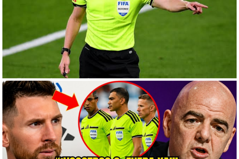 “¡Bomba Informativa! FIFA expulsa a 3 árbitros tras denuncia de selecciones”  La FIFA ha tomado la drástica decisión de expulsar a tres árbitros tras la denuncia de cinco selecciones, que ahora amenazan con retirarse del campeonato. Este escándalo ha dejado a todos en estado de alerta, preguntándose sobre las repercusiones de esta crisis. “¿Estamos ante un cambio significativo en el fútbol internacional?”, se cuestionan los críticos. La historia completa está en los comentarios a continuación.